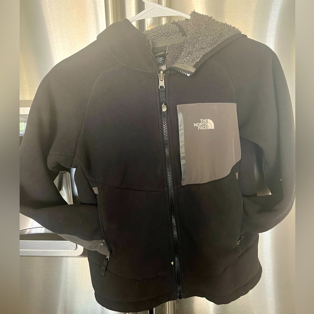 North face hooded jacket
